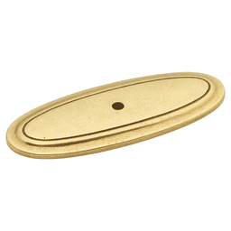 3" Manor House Cabinet Backplate, Lancaster Hand Polished Main - Image