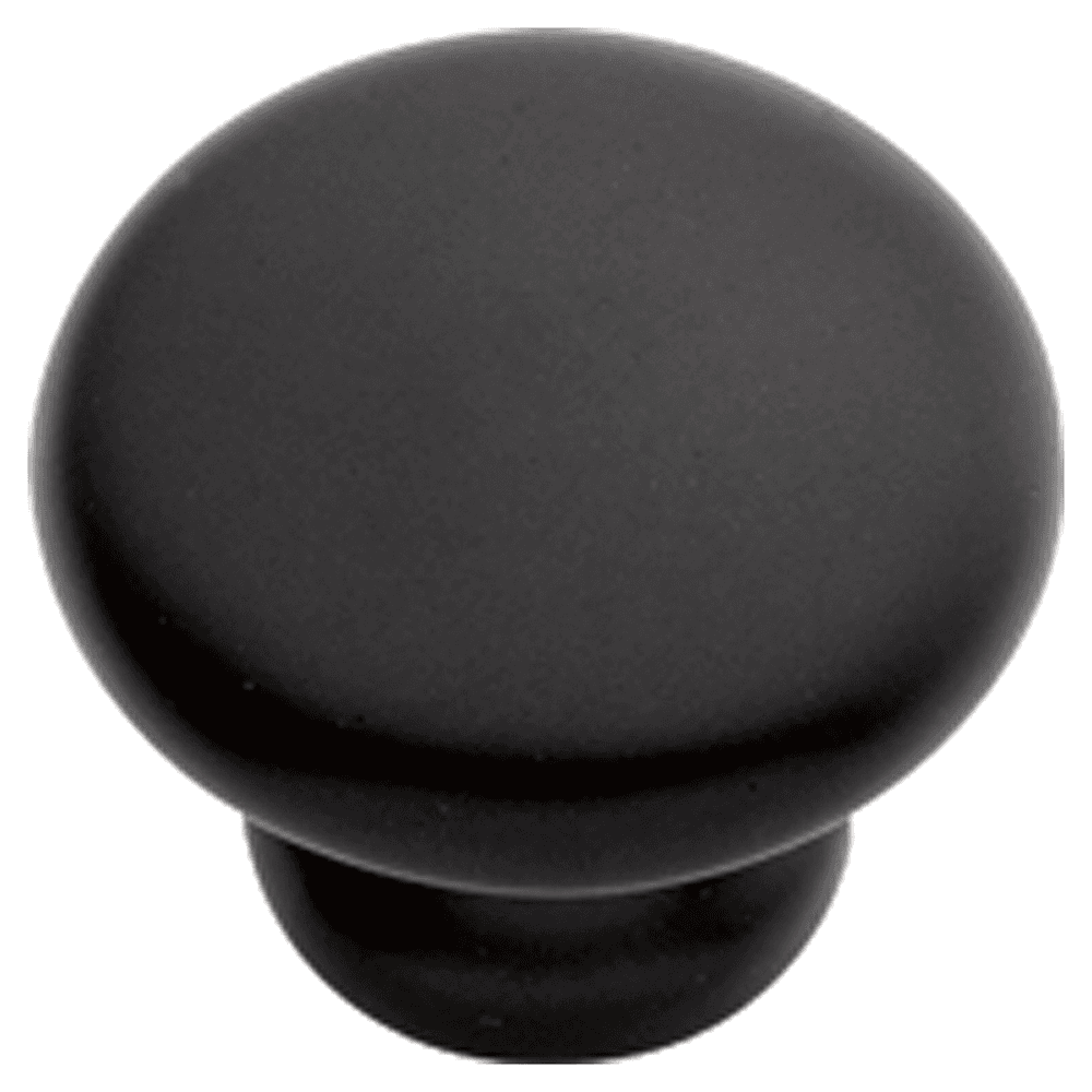 5/8" Modus Cabinet Knob, Matte Black Main - Image