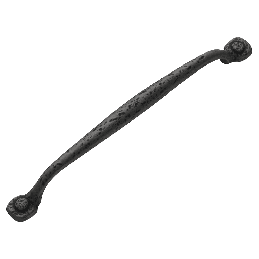 8-13/16" Refined Rustic Cabinet Pull, Black Iron (5/Box) Alt 1 - Image