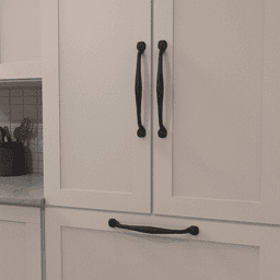 12" Refined Rustic Appliance Pull, Black Iron (5/Box) Alt 2 - Image