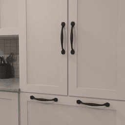 8" Refined Rustic Appliance Pull, Rustic Iron (5/Box) Alt 3 - Image