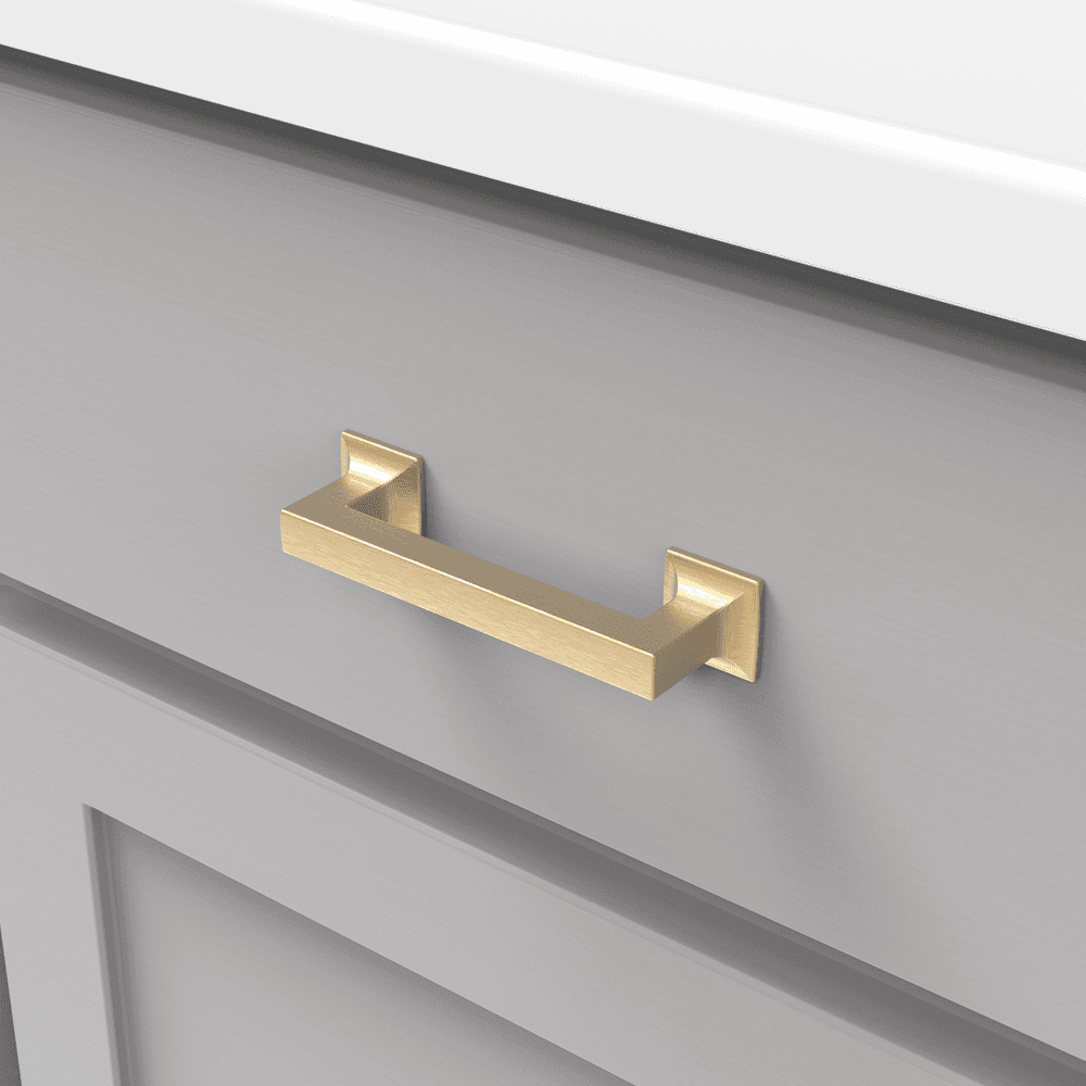 3-3/4" Studio Cabinet Pull, Veneti Bronze Alt 3 - Image