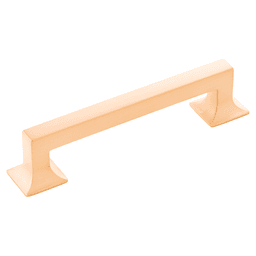 5-1/16" Studio Cabinet Pull, Brushed Golden Brass Main - Image