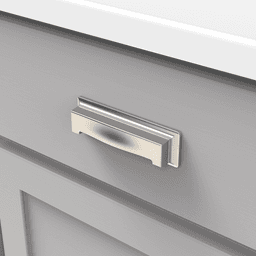 3" Studio Cup Pull, Satin Nickel (10/Box) Alt 2 - Image