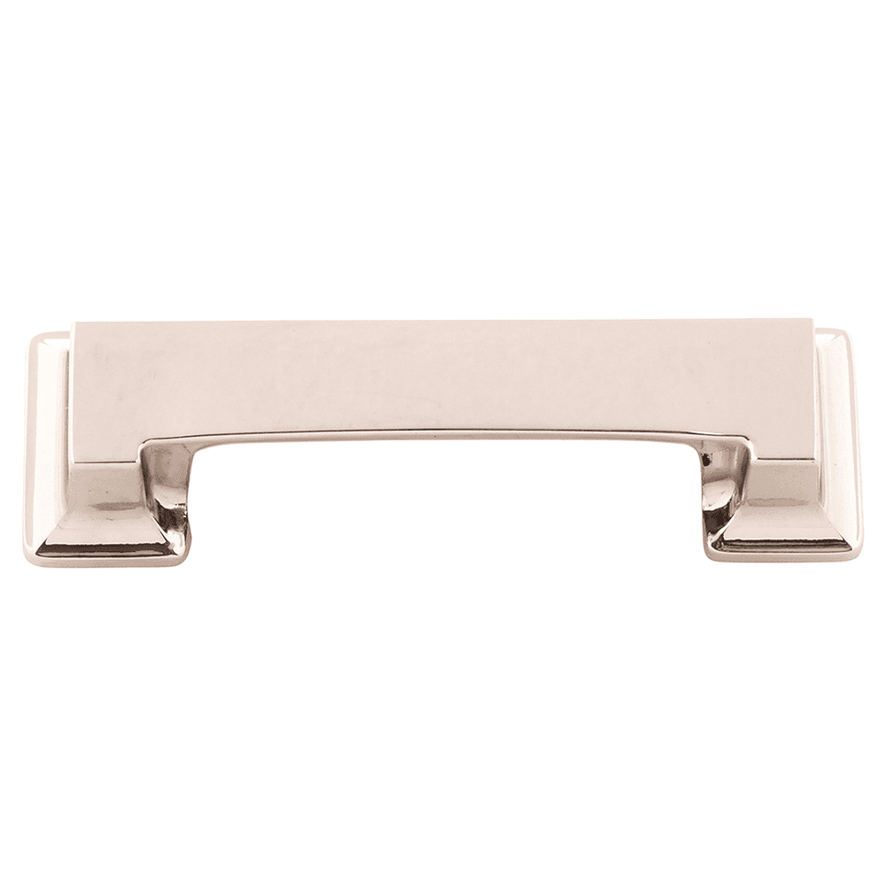 3" Studio Cup Pull, Polished Nickel Main - Image