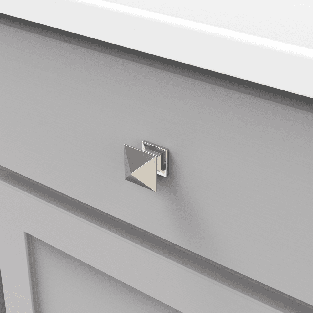 1-1/4" Studio Cabinet Knob, Brushed Golden Brass (Box/10) Alt 2 - Image