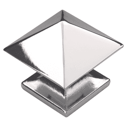 1-1/4" Studio Cabinet Knob, Polished Nickel (Box/10) Main - Image