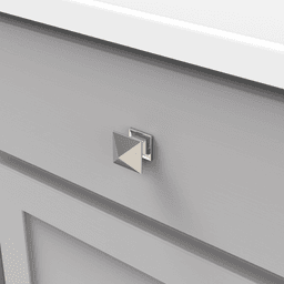 1-1/4" Studio Cabinet Knob, Brushed Golden Brass Alt 2 - Image
