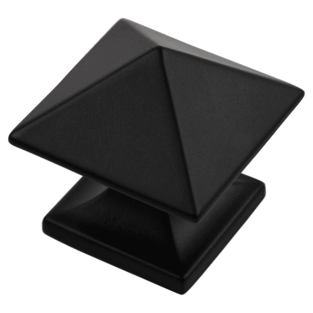 1-1/4" Studio Cabinet Knob, Matte Black (Box/10) Main - Image