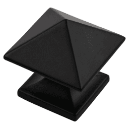1-1/4" Studio Cabinet Knob, Matte Black (Box/10) Main - Image