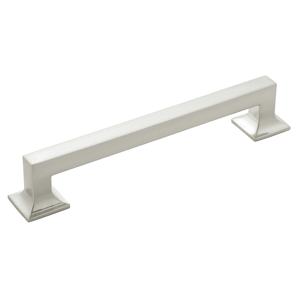 8" Studio Cabinet Pull, Satin Nickel Main - Image