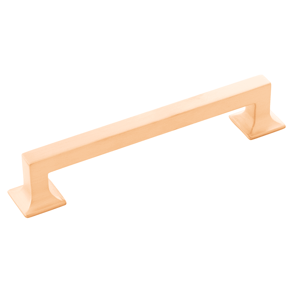 6-5/16" Studio Cabinet Pull, Brushed Golden Brass Main - Image