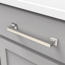 7-9/16" Studio Cabinet Pull, Brushed Golden Brass (5/Box) Alt 2 - Image