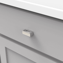 7/8" Metropolis Cabinet Pull, Satin Nickel Alt 2 - Image