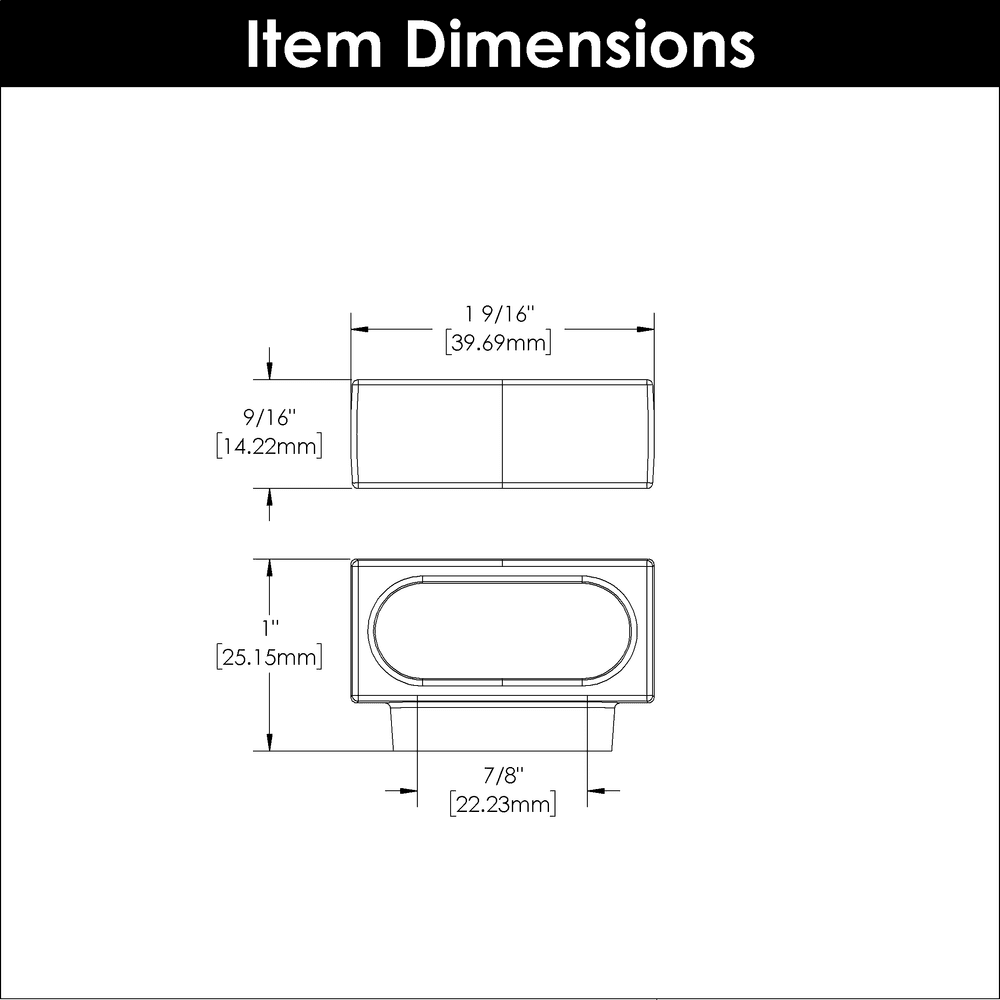 7/8" Metropolis Cabinet Pull, Satin Nickel Alt 3 - Image