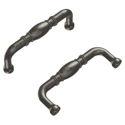 3" Williamsburg Cabinet Pull, Black Nickel Vibed (10/Box) Main - Image