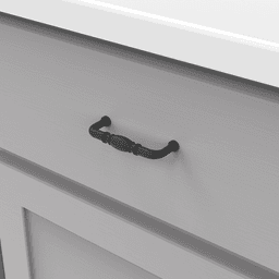 3" Williamsburg Cabinet Pull, Matte Black Alt 3 - Image