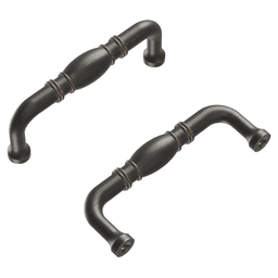 3" Williamsburg Cabinet Pull, Vintage Bronze (10/Box) Main - Image