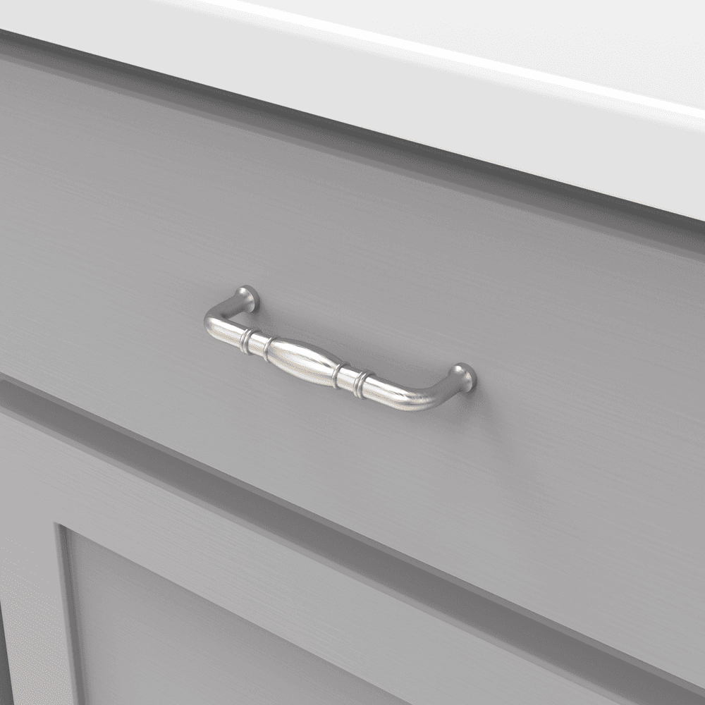 3-3/4" Williamsburg Cabinet Pull, Black Nickel Vibed (10/Box) Alt 2 - Image