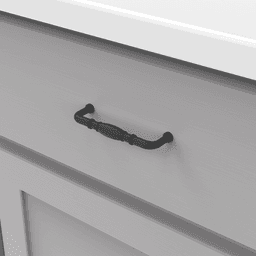 3-3/4" Williamsburg Cabinet Pull, Matte Black Alt 3 - Image