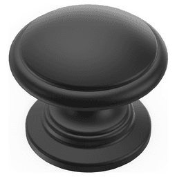 1-1/4" Williamsburg Cabinet Pull, Matte Black Alt 1 - Image