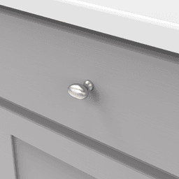 1-1/4" Williamsburg Oval Cabinet Pull, Black Nickel Vibed (Box/10) Alt 6 - Image