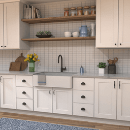 3-1/2" Williamsburg Cabinet Pull, Matte Black Alt 3 - Image