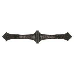 3" Mountain Lodge Cabinet Pull, Black Iron (10/Box) Alt 1 - Image