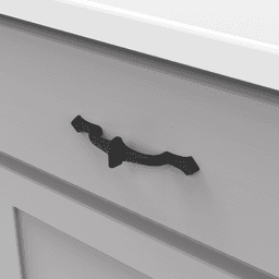 3" Mountain Lodge Cabinet Pull, Black Iron (10/Box) Alt 2 - Image