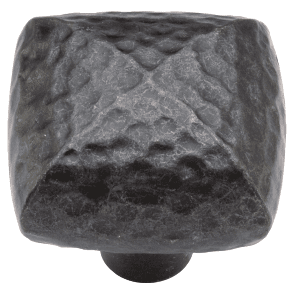 1-1/4" Mountain Lodge Cabinet Knob, Black Iron (Box/10) Main - Image