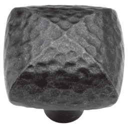 1-1/4" Mountain Lodge Cabinet Knob, Black Iron (Box/10) Main - Image