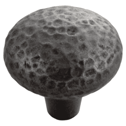 1-3/8" Mountain Lodge Cabinet Knob, Black Iron (Box/10) Main - Image