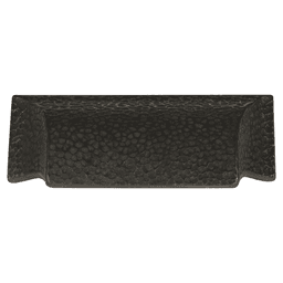 3-3/4" Mountain Lodge Cup Pull, Black Iron Alt 1 - Image