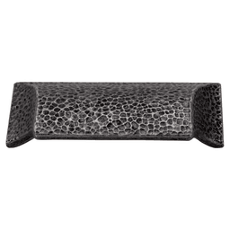 3-3/4" Mountain Lodge Cup Pull, Black Iron Main - Image