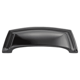 3-3/4" Modus Cup Pull, Matte Black Main - Image