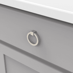2-1/8" Camarilla Cabinet Pull, Satin Nickel Alt 1 - Image