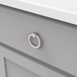 2-1/8" Camarilla Cabinet Pull, Satin Nickel (10/Box) Alt 1 - Image