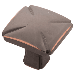 1-3/16" Bridges Cabinet Knob, Oil-Rubbed Bronze (Box/10) Main - Image