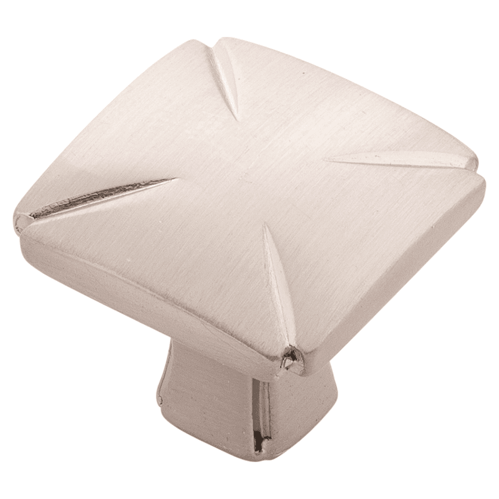 1-3/16" Bridges Cabinet Knob, Satin Nickel (Box/10) Main - Image