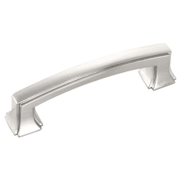 3" Bridges Cabinet Handle Pull, Satin Nickel (10/Box) Main - Image