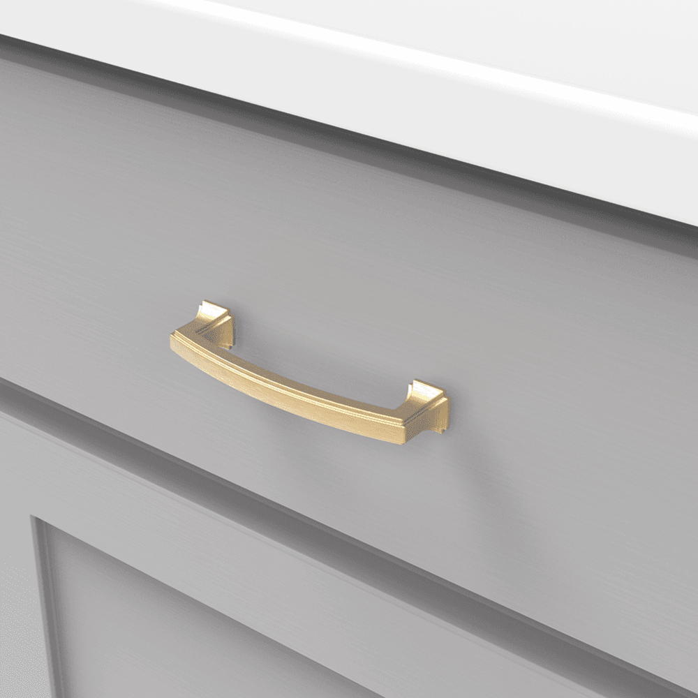 3-3/4" Bridges Cabinet Pull, Oil-Rubbed Bronze (10/Box) Alt 2 - Image