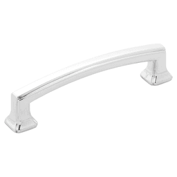 3-3/4" Bridges Cabinet Pull, Chrome (10/Box) Main - Image