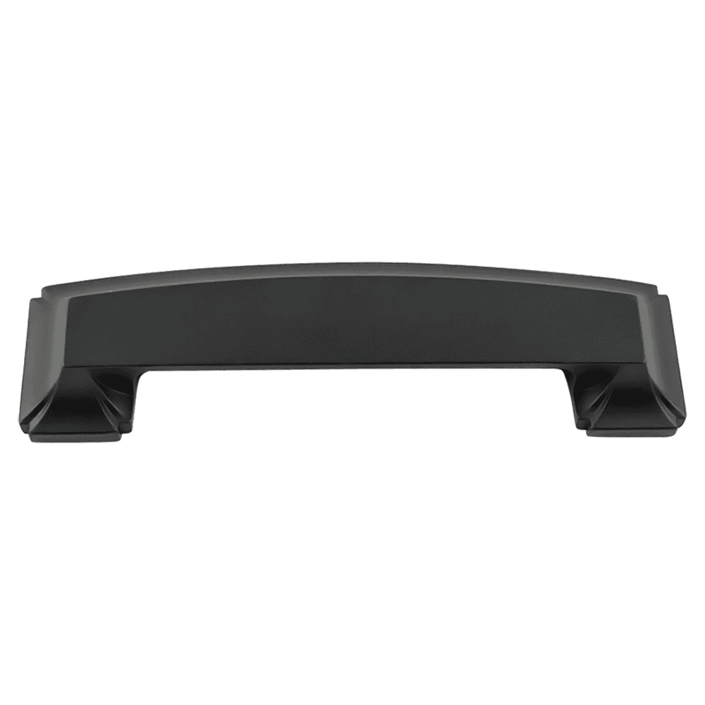 3" Bridges Cup Pull, Matte Black Main - Image