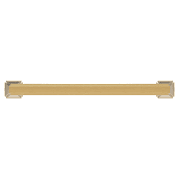 6-5/16" Bridges Cabinet Pull, Brushed Golden Brass Alt 1 - Image