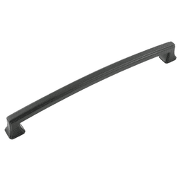 8-13/16" Bridges Cabinet Pull, Matte Black Main - Image