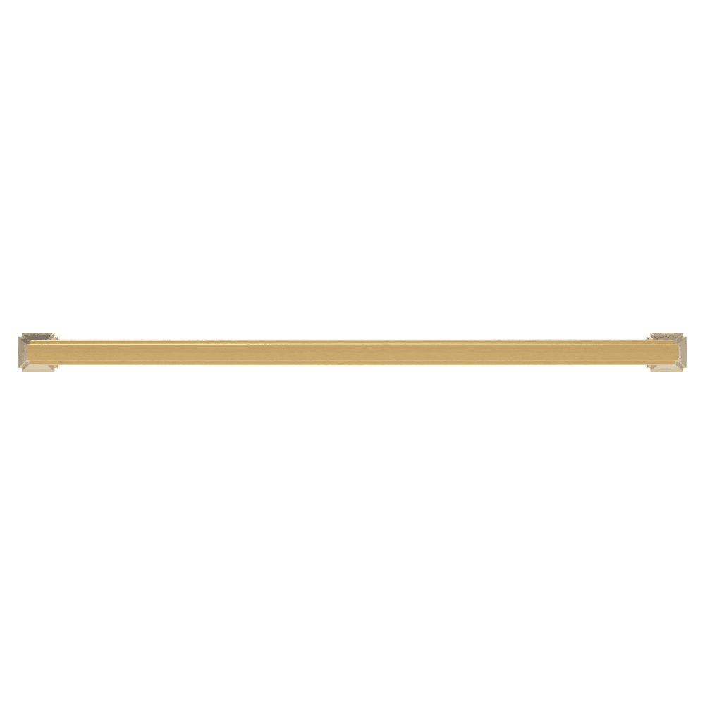 12" Bridges Cabinet Pull, Brushed Golden Brass Alt 1 - Image