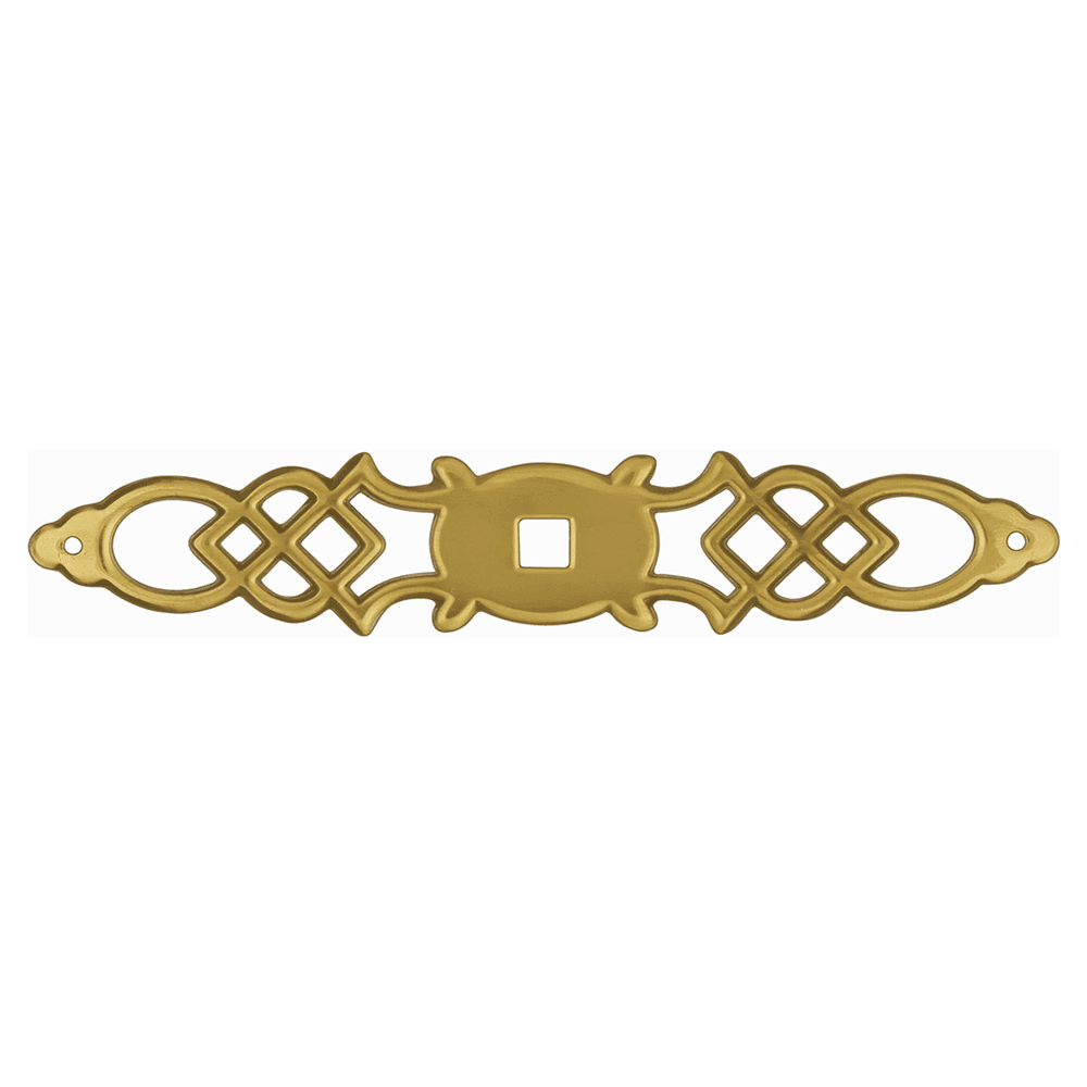 5-1/2" Manor House Cabinet Backplate, Lancaster Hand Polished (Box/25) Alt 1 - Image