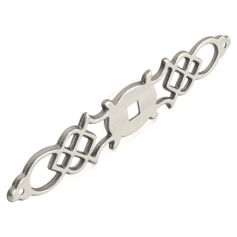5-1/2" Manor House Cabinet Backplate, Silver Stone (Box/10) Main - Image