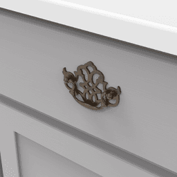 3" Manor House Cabinet Pull, Lancaster Hand Polished (25/Box) Alt 2 - Image