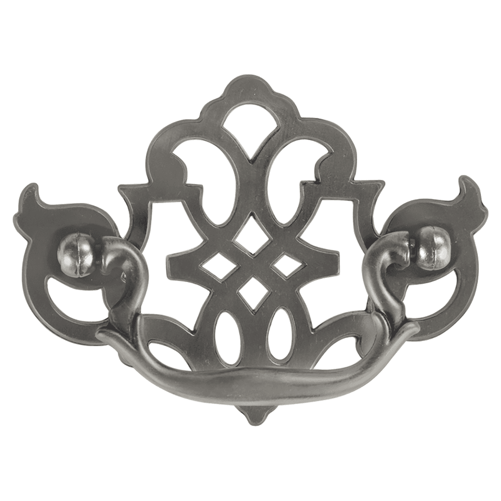 3" Manor House Cabinet Pull, Silver Stone (10/Box) Alt 1 - Image